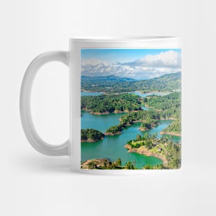 Guatape Lakes3 Columbia Mug